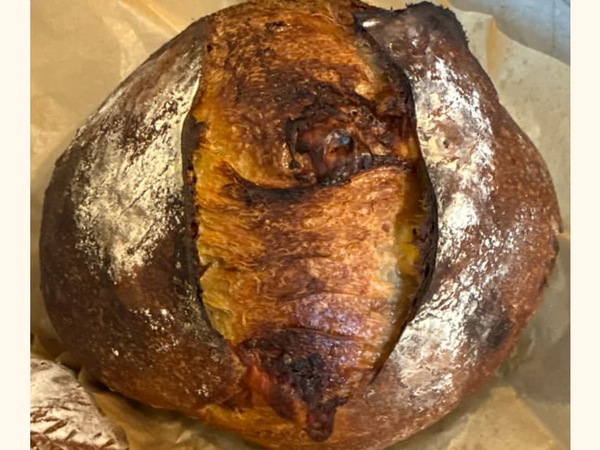 Hot Honey & Cheddar Sourdough